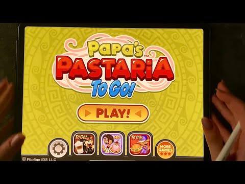 😴 iPad ASMR - Let’s make pasta 🍝 (1)- Clicky Whispers