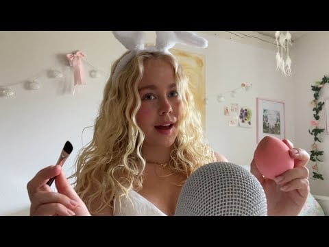 ASMR 🩷 Doing Your HALLOWEEN Makeup! 🎃 