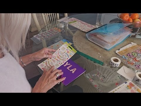 ASMR🧁Another Birthday, Another Birthday Card With Stickers. ⚽️🐎 @LISASRELAXINGASMR-pb1gb 