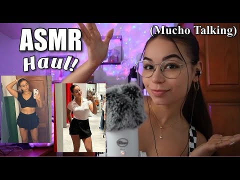 ASMR HAUL!👚 De compritas con Pandasmr💅🏽| (Mucho talking) | ASMR en español para dormir - Pandasmr