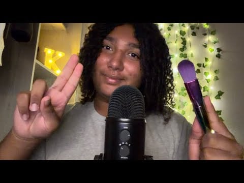 ASMR: TU CLIGNES, TU FERMES OU TU OUVRES TES YEUX ON (suis mes instructions pour dormir)😴 