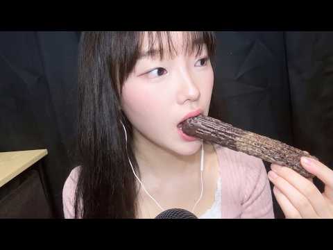 파리바게뜨 초코 츄러스🍫🥨 이팅사운드 asmr (No Talking) | Paris Baguette Choco Churros Eating Sounds, Mouth Sound