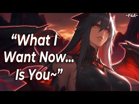 Dom Dragoness Claims You as her Treasure~ 🔥| Flirting & Tension | Fdom | ASMR Roleplay | F4A
