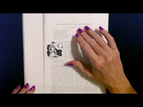 ASMR | Reading About Housekeeping (Whisper)