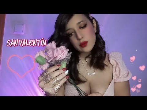 ASMR Con mucho AMOR, mouth sounds y besitos para el día de SAN VALENTÍN 🩷