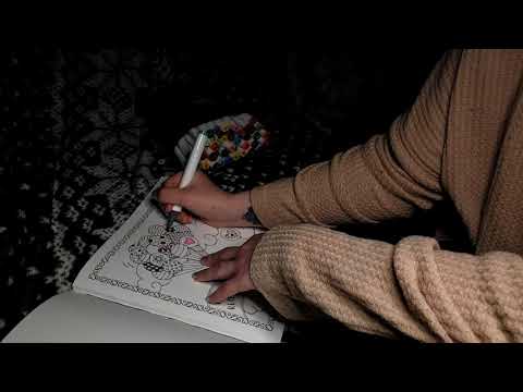 ASMR Relaxing Coloring Time