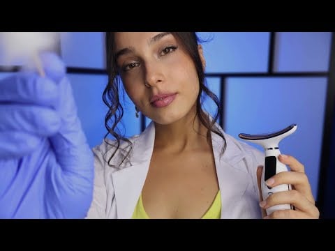ASMR Face Exam and Treatment 💤 (personal attention)
