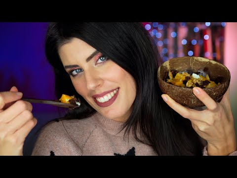 ASMR ita - 🥭 MERENDA INSIEME (Ricetta + Eating)