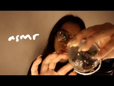 ASMR Tapping con cosas random + sonidos de agua