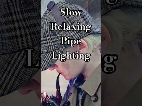Gentle Pipe Lighting (Sherlock)  #asmr #relax #binaural #asmrleather #asmrrp #3dio #asmrroleplay