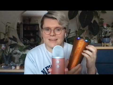 Glass Tapping, Inaudible Whispering, & Handmovements (January Sprouts Video) | Eclectic ASMR