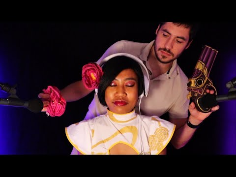 ASMR avec une jolie cosplayeuse (qui découvre l'ASMR)