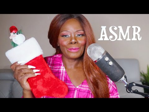 Christmas Stocking Waiting On You Treats ASMR Eating Sounds