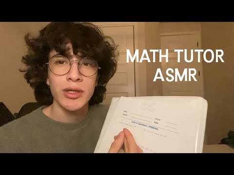 ASMR Helping You With Math