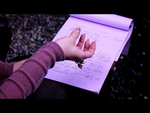 asmr writing pt2- reading in french and english xx