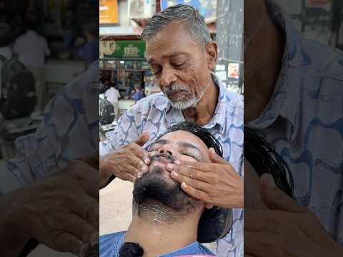 Waris Barber Face Massage #asmr #thebarbersarms #headmassage #indianbarber