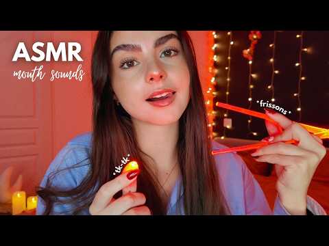 ASMR - BRUITS DE BOUCHE TRÈS INTENSE (mouth sounds)