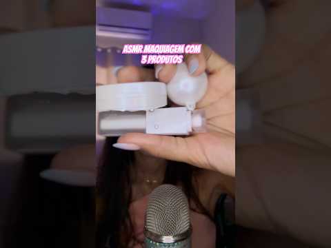 Asmr maquiagem 💄 #asmrshorts