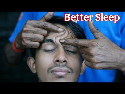 Vintage Barber's ASMR: Rhythmic Head Tapping & Scratching for Nostalgic Calmness #tapping #scratch