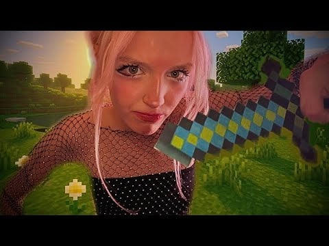 ты в MINECRAFT asmr