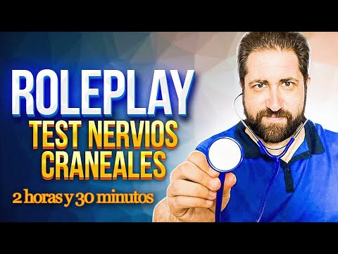 ASMR ROLEPLAY - test de los 👨‍⚕️NERVIOS CRANEALES👨‍⚕️ durante 2 horas y 30 minutos