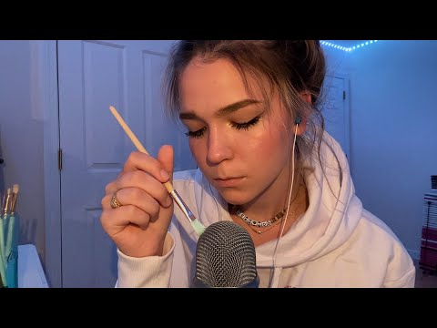 ASMR Mic Brushing for Tingles ❤️