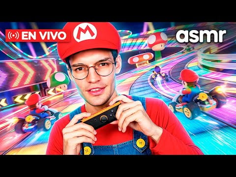 ASMR EN VIVO: Jugando Mario Kart en Nintendo Switch 2