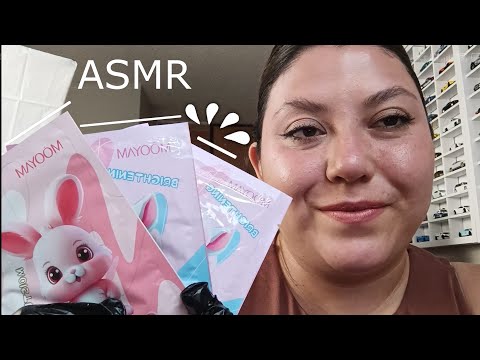 ASMR en español Te hago tratamiento facial 🧖🩷✨
