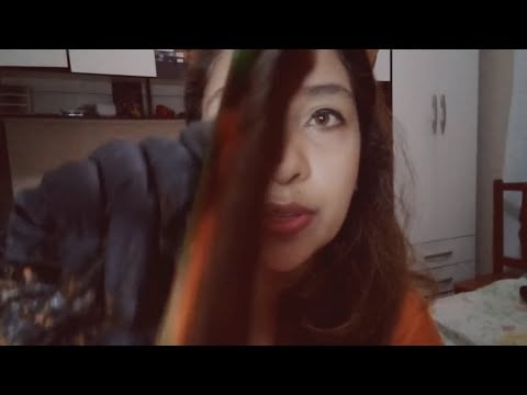 ASMR Você veio retocar sua raiz da progressiva 💇‍♀️🌷