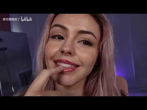 Asmr lens licking