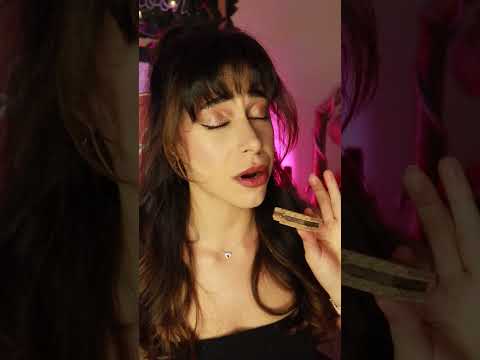 🌿 BİTKİ BAZLI GOFRET?? #asmr #asmreating #mukbang
