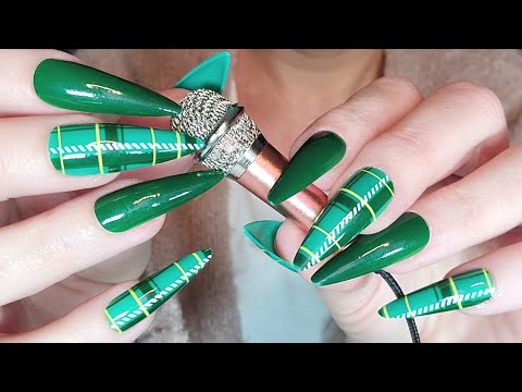 ASMR Aggressive Mini Mic Scratching And Nail Tapping | No Talking | Lo-fi | Long Nails