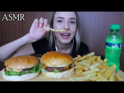 ASMR MUKBANG - O MELHOR HAMBURGUER ARTESANAL 🍔