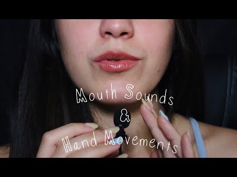 |ASMR ITA| HAND MOVEMENTS + MOUTH SOUNDS