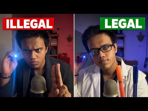 ASMR Cranial Nerve Exam Legal vs Illegal