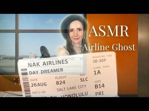 ASMR | Your Gate Agent Is a Ghost 👻 Role-Play