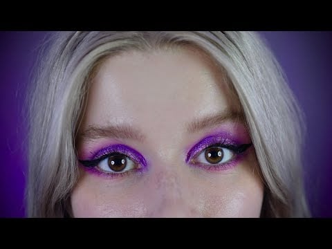 ASMR Deep Eye Contact 👁👁 Look Into My Eyes & Try Not To Fall Asleep. Echo mouth sounds 💜