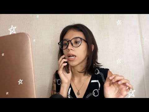 ASMR tu amiga la de los reportes | roleplay