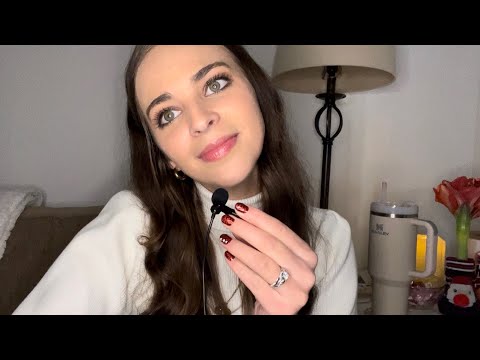 ASMR| Mini Mic whisper/ramble with gum chewing