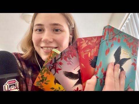 ASMR unboxing hunger games deluxe box set!!!