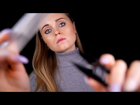 ASMR | Giving you a SILENT pixie haircut