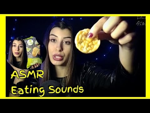 🇮🇹ASMR ITA• EATING SOUNDS *speciale 1200k* , mangio cibi salati e dolci🍧 #asmrita #eatingsounds