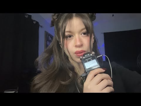 ASMR TASCAM Mouth Sounds *No Talking*