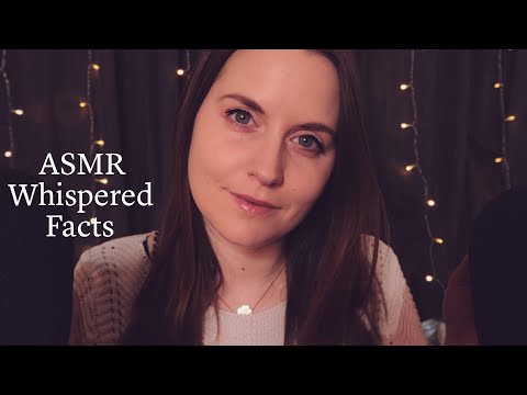 ASMR | Whispered Random Facts (Ear To Ear Whispering)