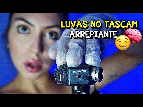 ASMR: LUVAS SUPER RELAXANTES NO MICROFONE | ARREPIOS E SONO PROFUNDO