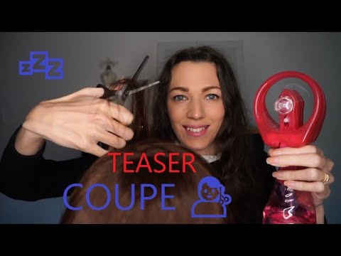 🔺TEASER🔺 ASMR COIFFEUSE Coupe 💇🏽‍♂️💤