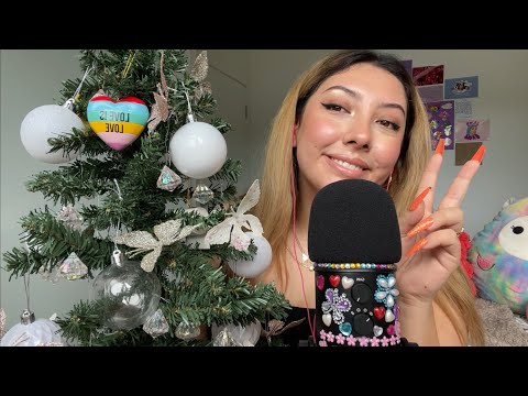 ASMR Decorating my Christmas tree 🎄❤️ ~decorate your tree with me!!~ | Whispered