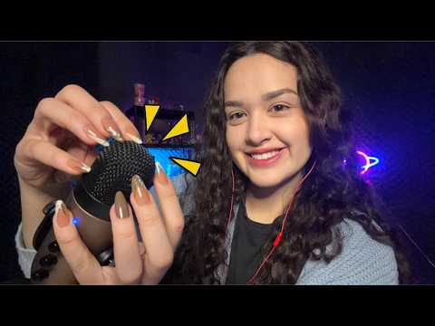💤ASMR arranhando o microfone