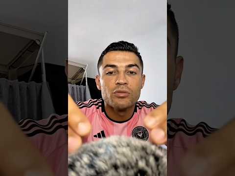 Cristiano Ronaldo roleplay de peluquería #asmr