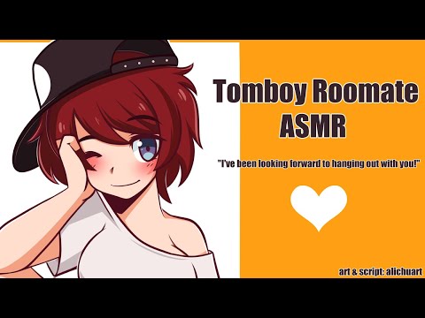 Tomboy Roommate Wants To Hang Out | ASMR Roleplay [F4M]